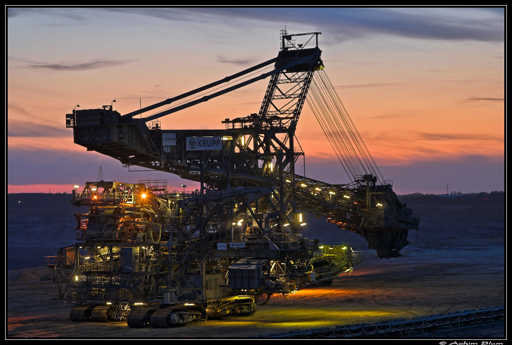 Bagger 271 im Tagebau Gartzweiler