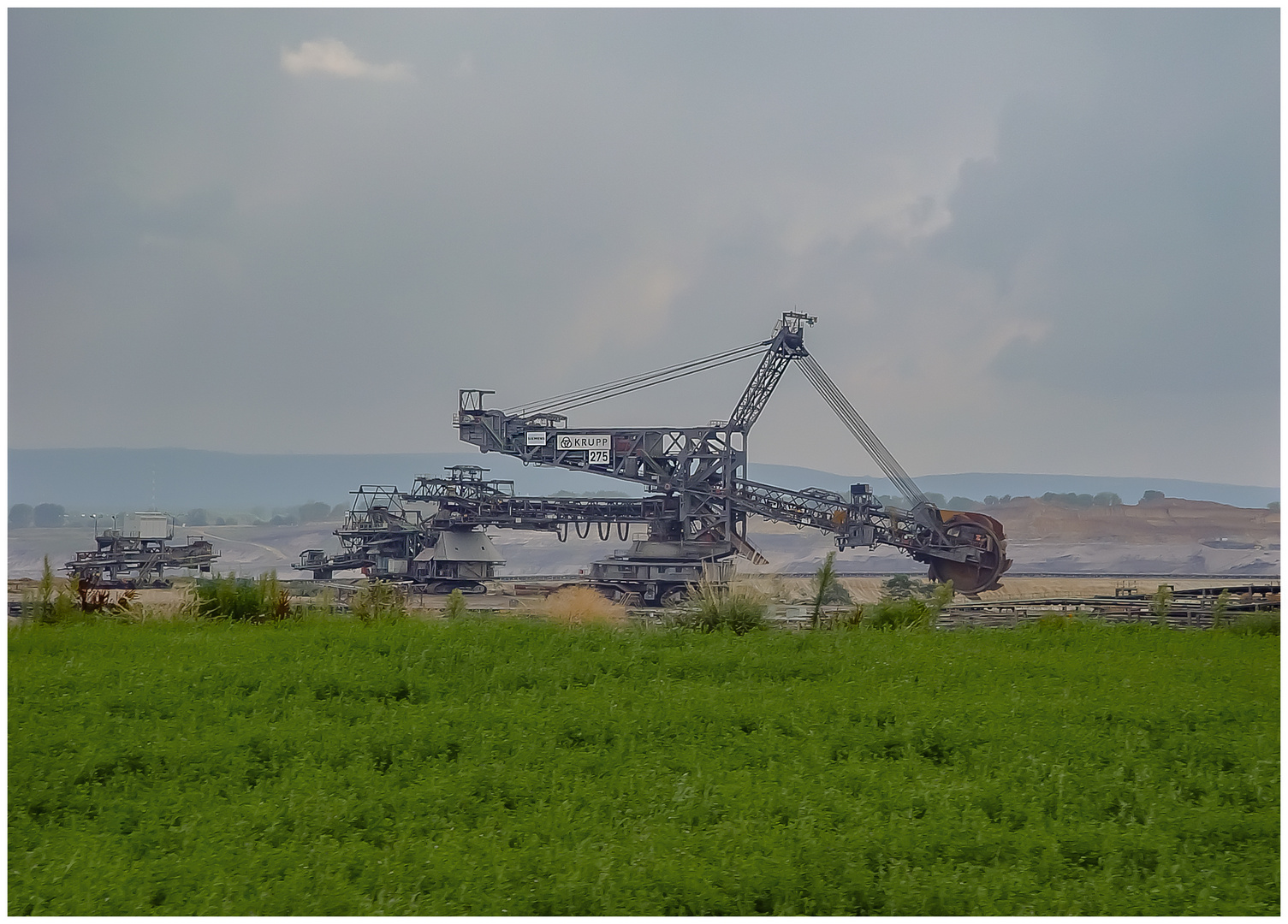 Bagger 275 - Tagebau Inden 2006 - I -