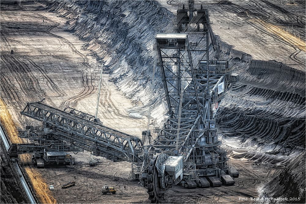 Bagger 285 im Tagebau Garzweiler ...