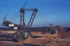 Bagger 288 in den 1980er Jahren