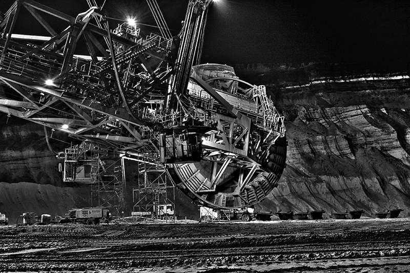 Bagger 289 -Wartung