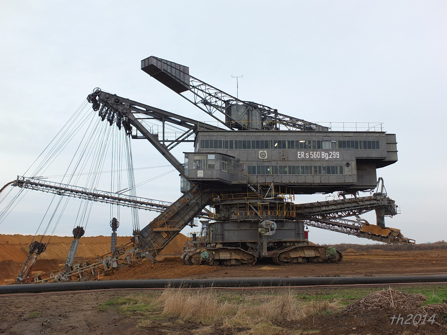 Bagger 299 in aktion