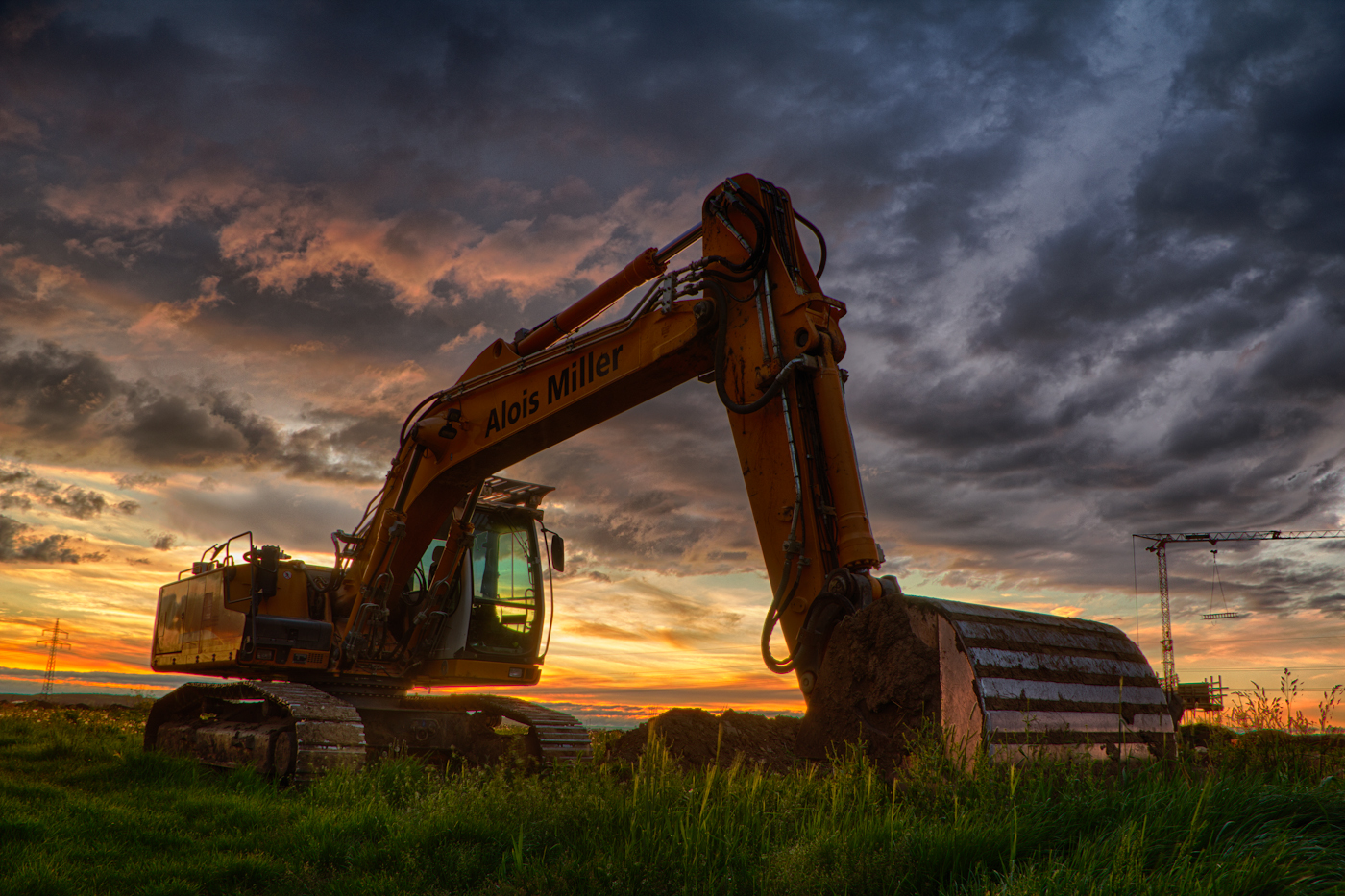 Bagger 3 Foto & Bild baumaschinen, verkehr & fahrzeuge, schiene und