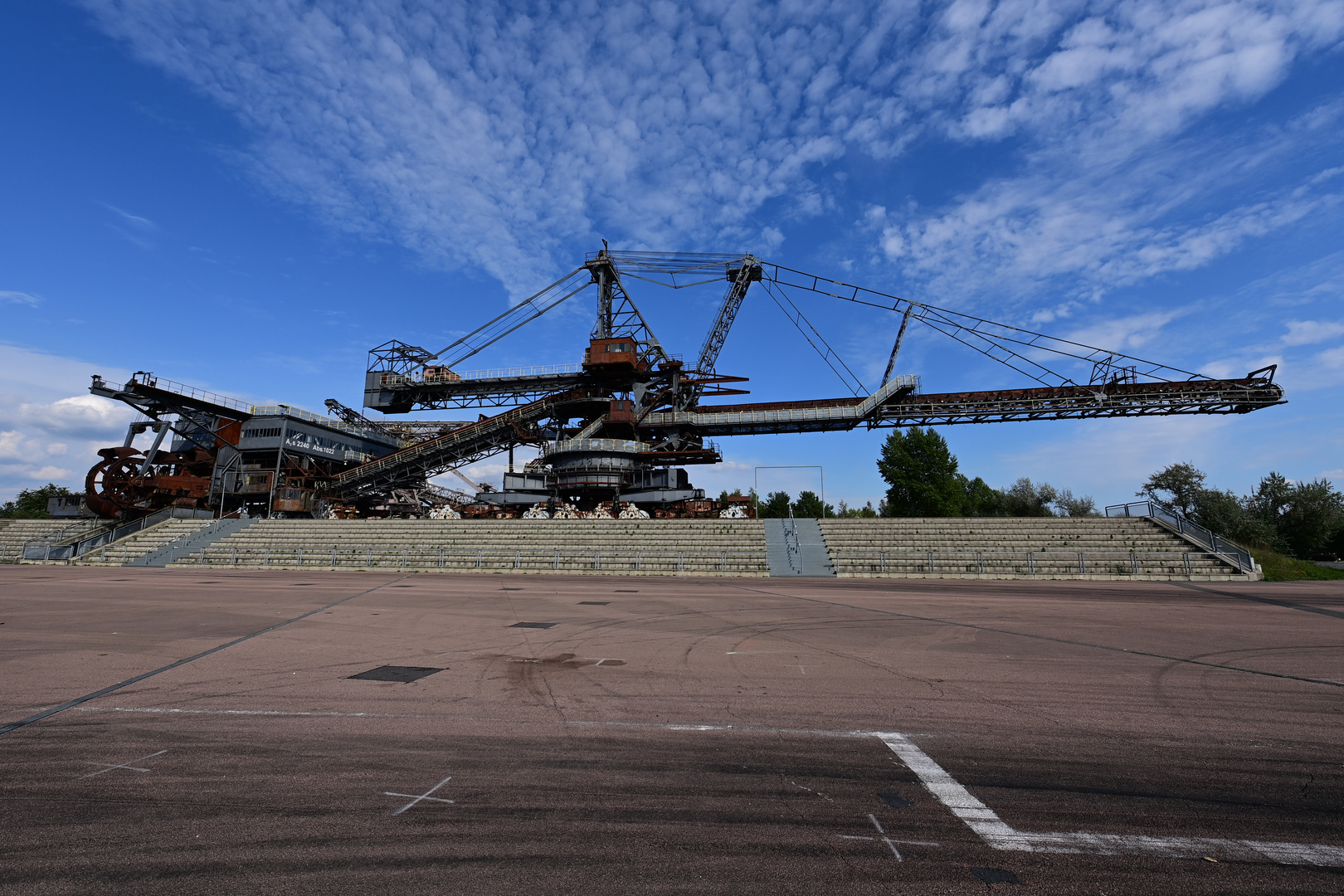 Bagger aus Vergangenen Tagen