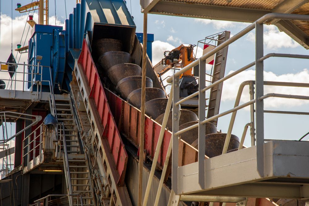 Bagger Bremerhaven V, Eimerkette