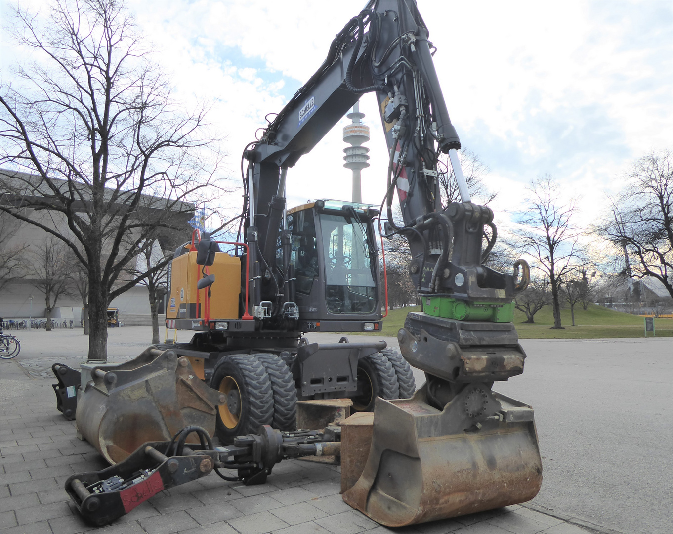 Bagger Durchblick...