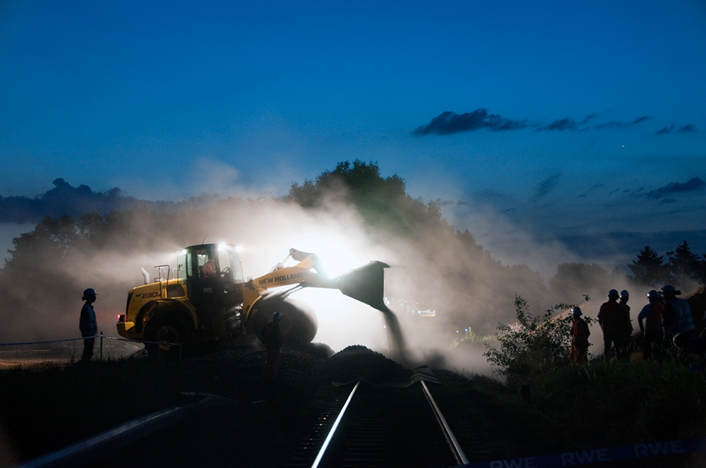 Bagger in Action