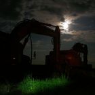 Bagger in der Nacht 2