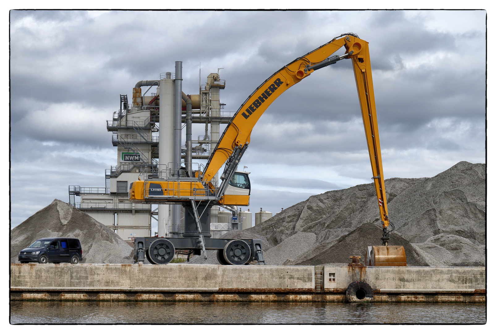 Bagger mit Aussicht