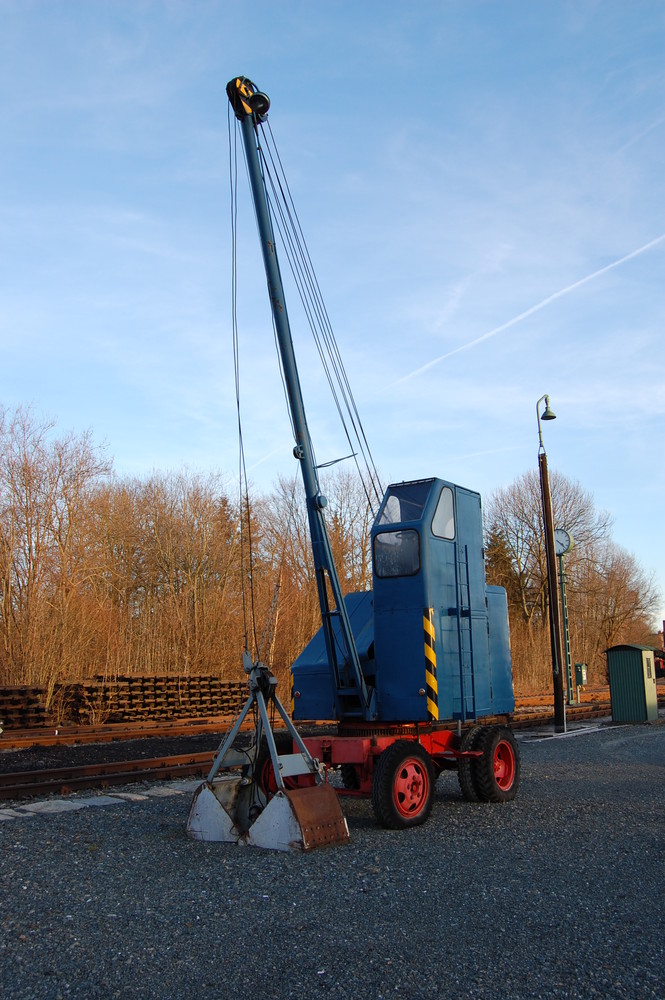 Bagger zum Kohlenhof