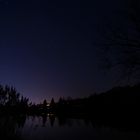 Baggersee at night