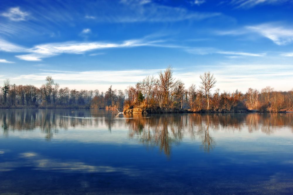 Baggersee bei Karlsruhe