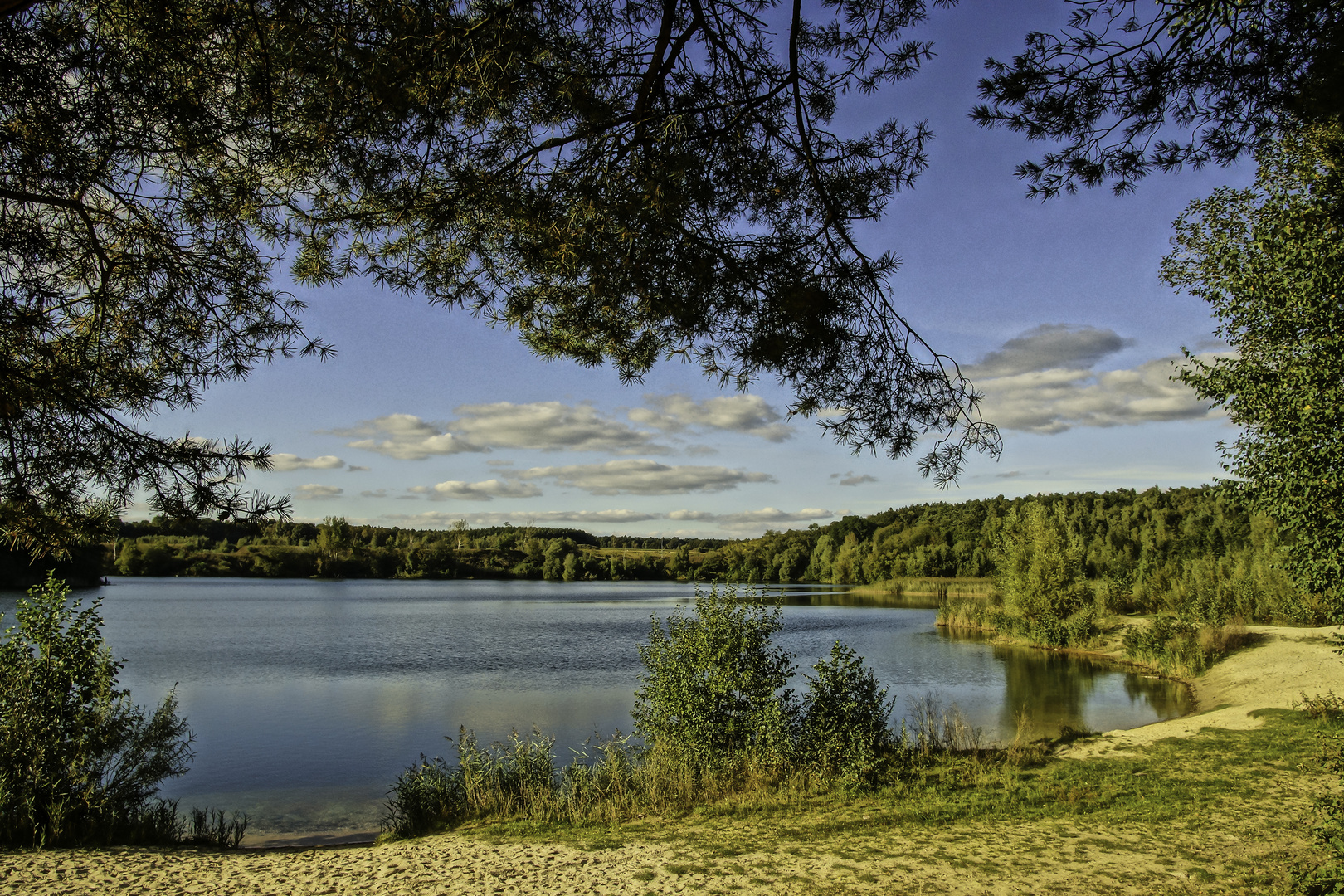 Baggersee Eggestedt Foto & Bild landschaft, bach, fluss & see, see