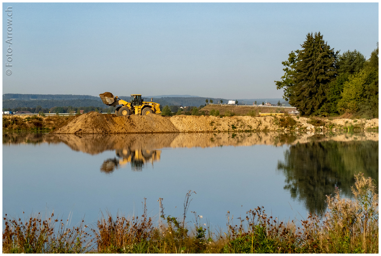 Baggersee zum Spiegeltag