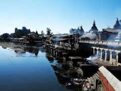 Bagmati-Fluß - Bestattungsplatz