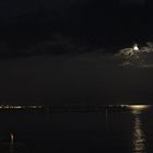 bagno con la luna piena