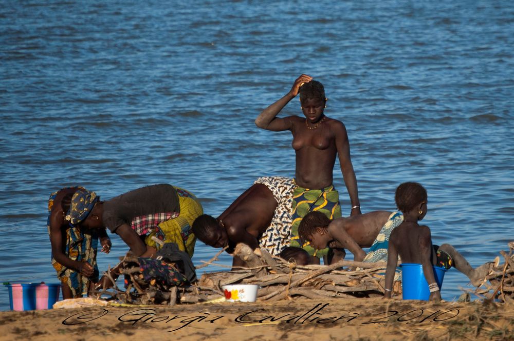 Bagno nel Niger