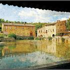 Bagno Vignoni, San Quirico d'Orcia, Toscane