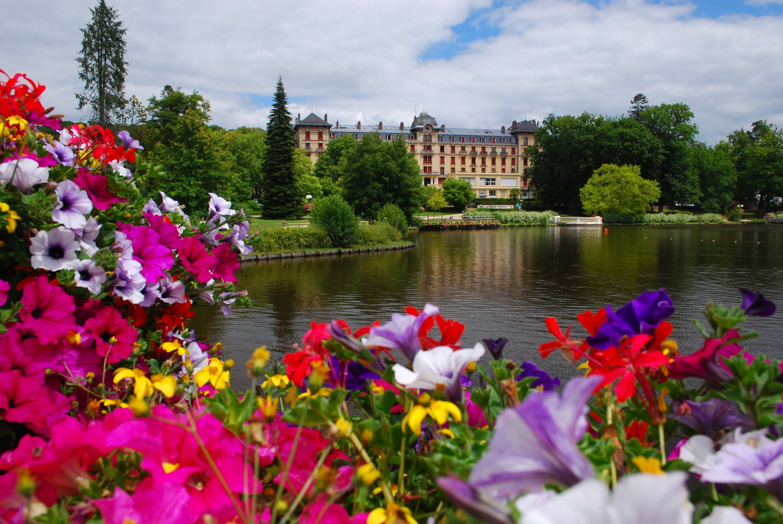 Bagnoles de l'Orne : vue sur le lac