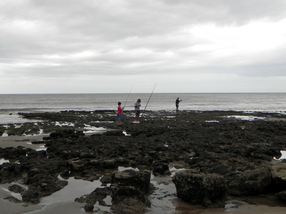 BAHÍA DE LOS VIENTOS,PESCADORES