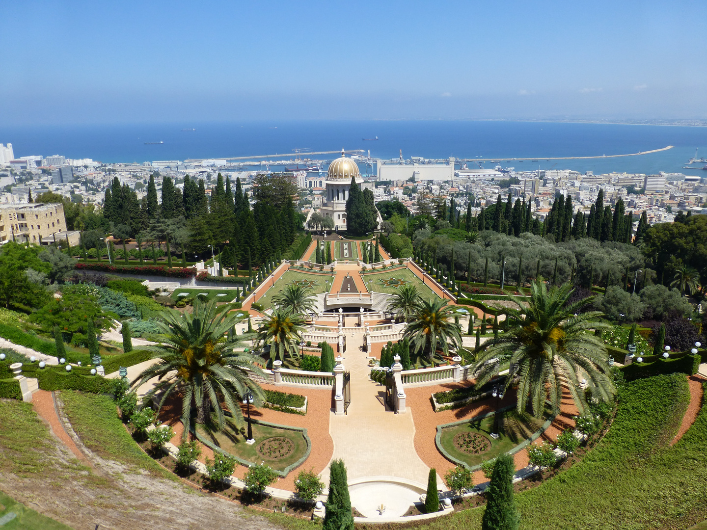 Bahai Gärten Haifa Foto & Bild landschaft, garten & parklandschaften