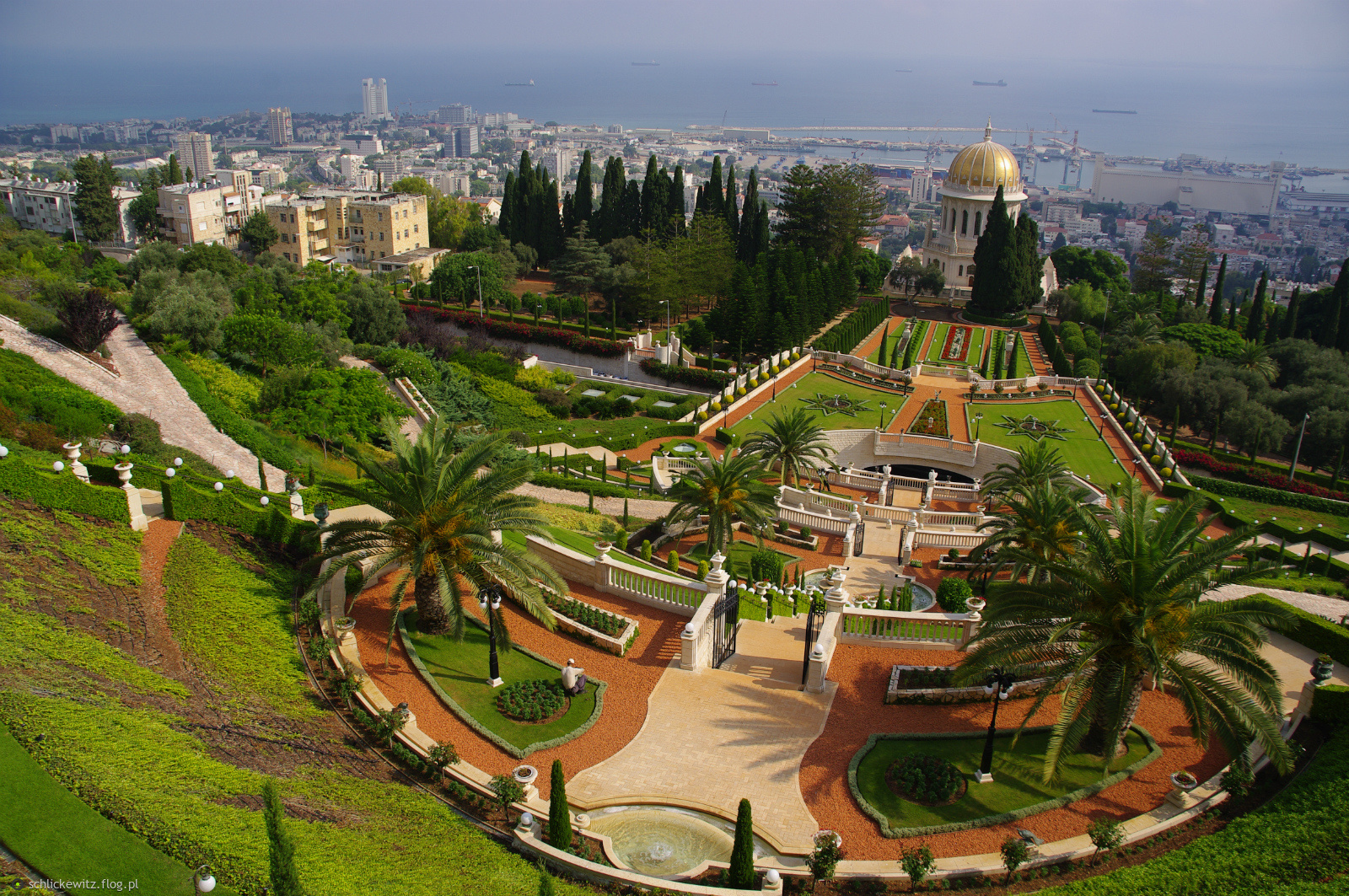 Bahai-Gärten, Haifa, Israel