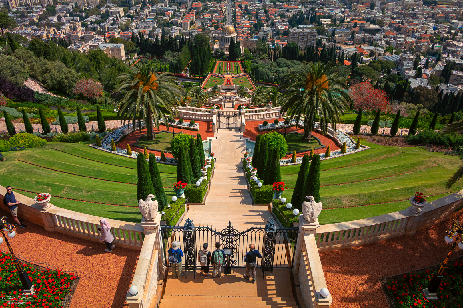 Bahai-Gärten, Haifa, Israel