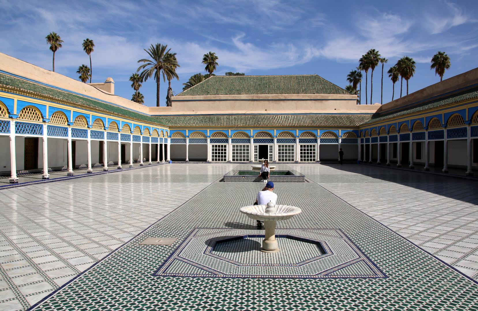 Bahia- Palast in Marrakesch