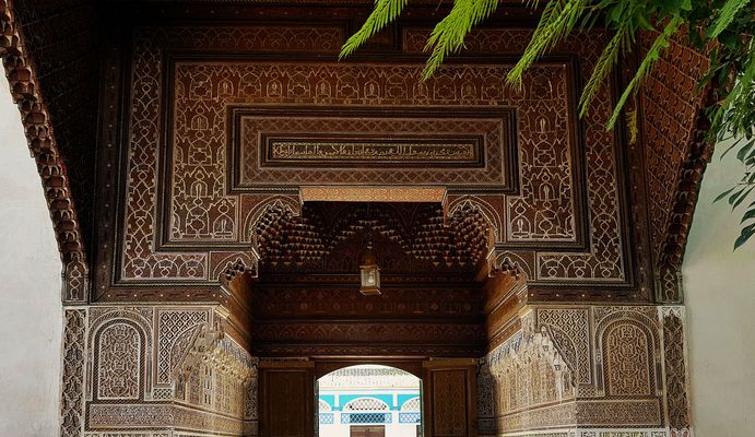 Bahia Palast, Teilansicht 