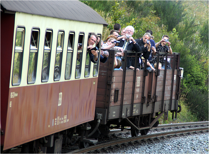 Bahn-Cabrio für Fotografen