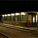 Bahn Häuschen im Landschaftspark Duisburg