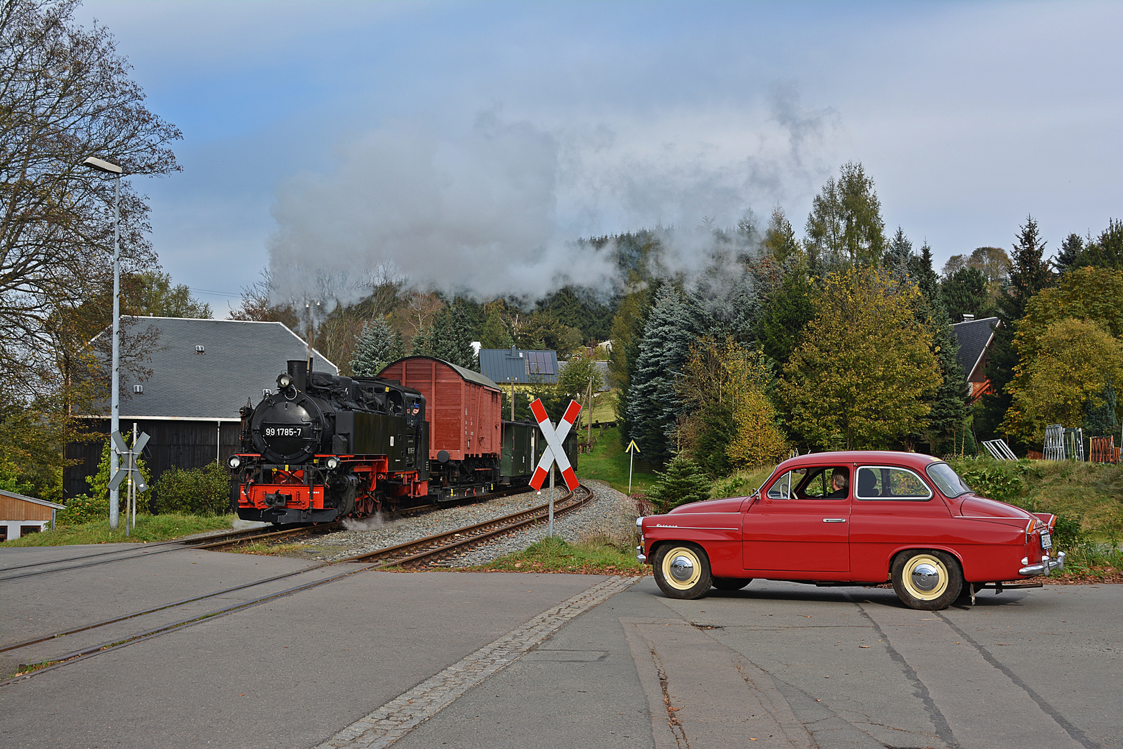 Bahn hat Vorfahrt