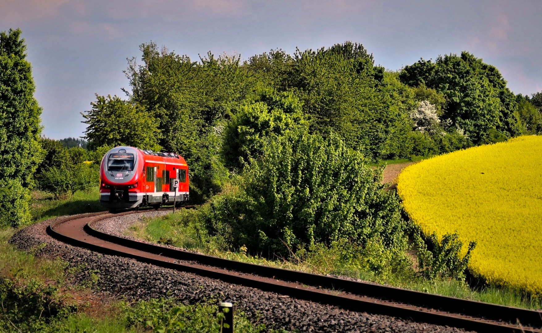 Bahn Landschaft...