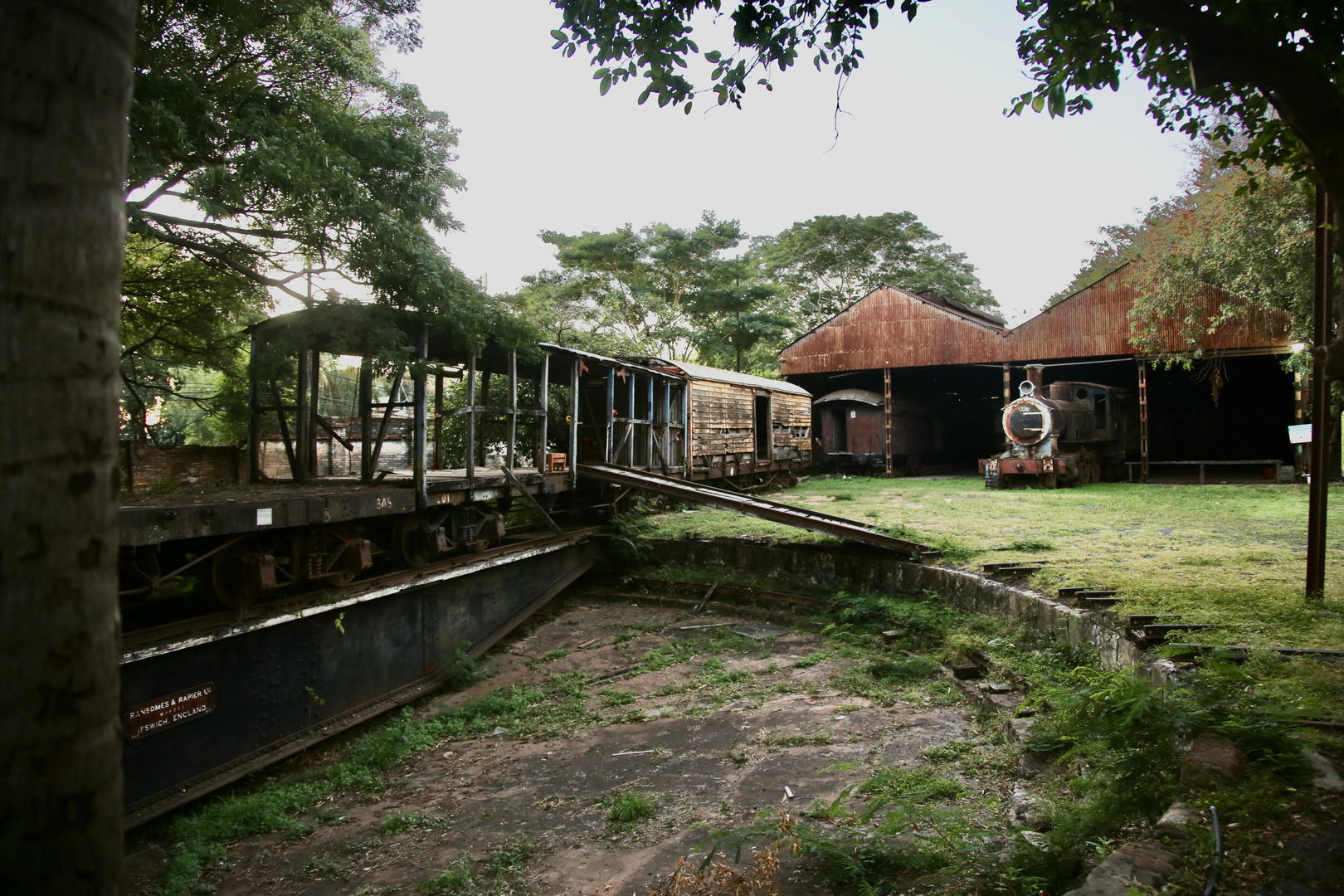 Bahn - Paraguay - Richtungswechsel