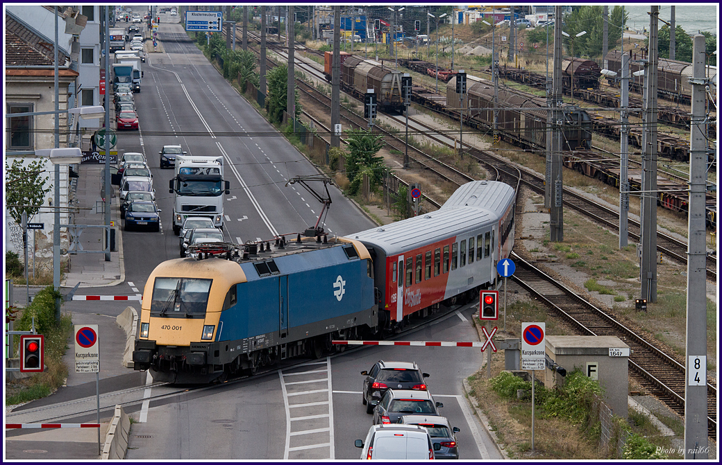 Bahn Übergang