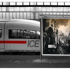 Bahn und Werbung