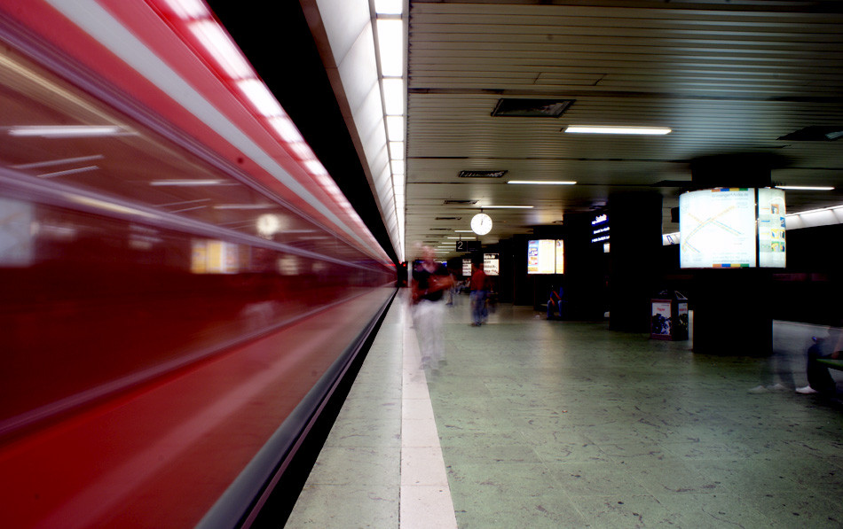 Bahn verpasst!