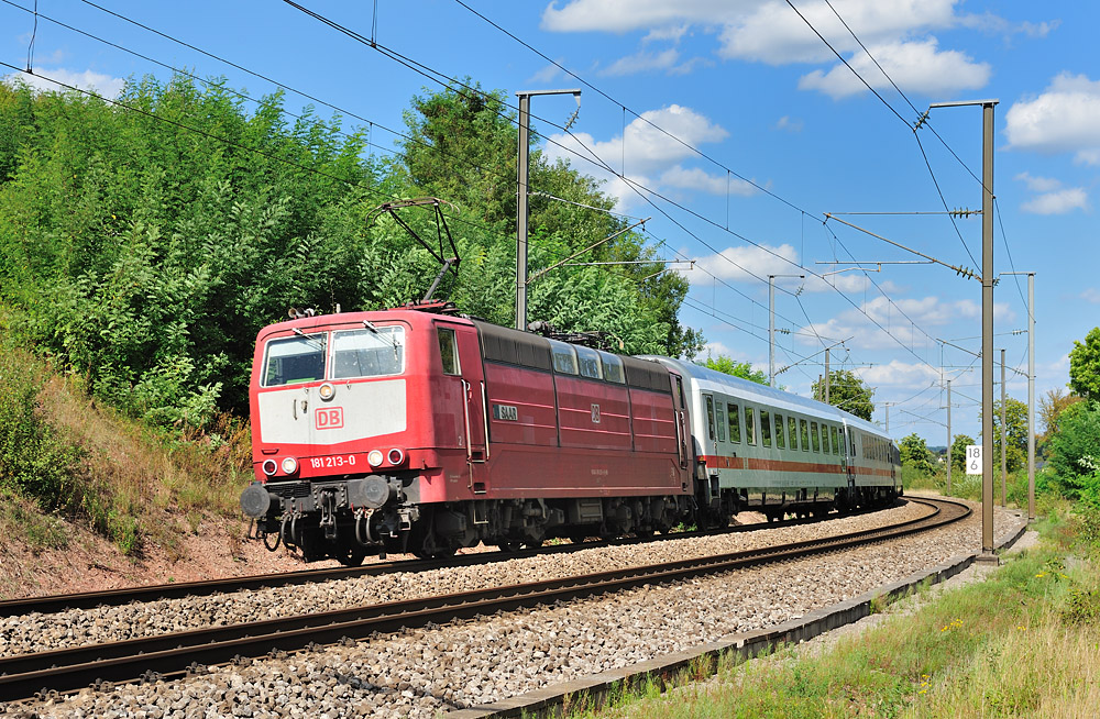 Bahnarithmetik, die zwote: 213