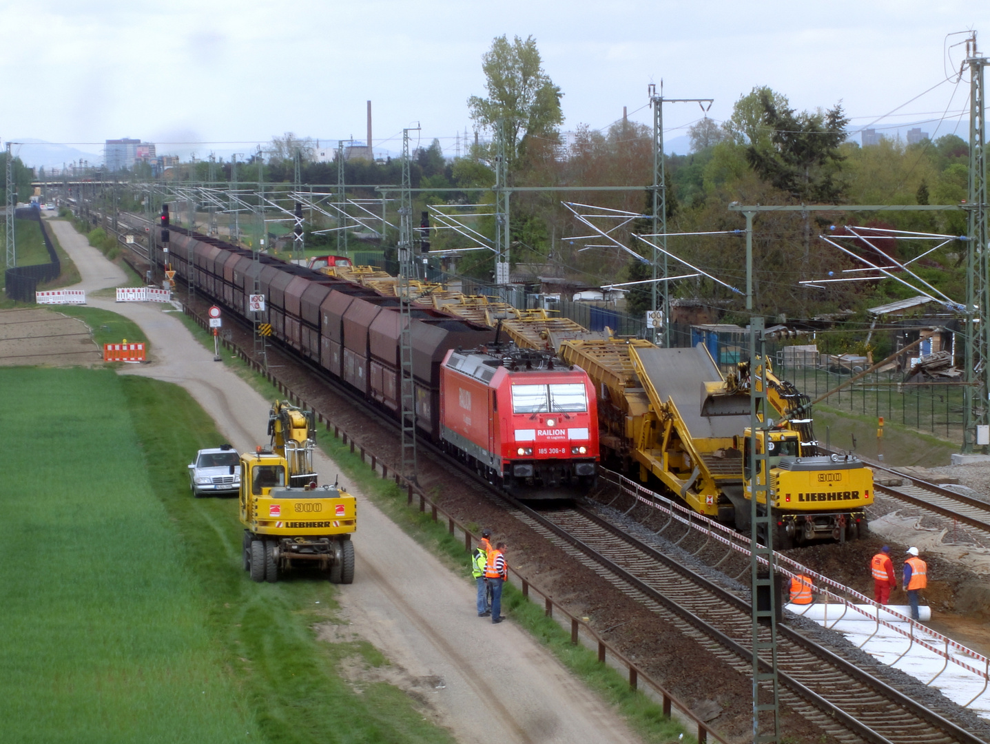 Bahnbaustelle