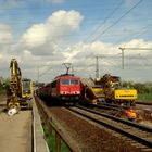 Bahnbaustelle bei Limbugerhof