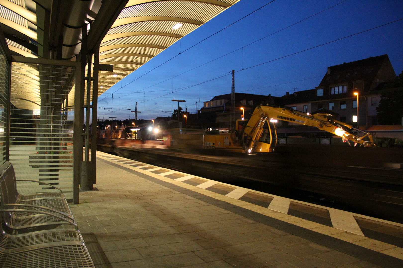 Bahnbaustelle Erlangen