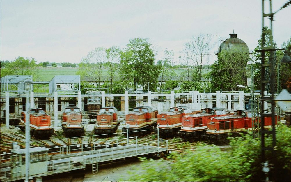 Bahnbetriebswerk Foto & Bild historische eisenbahnen, dr (ddr) 1949