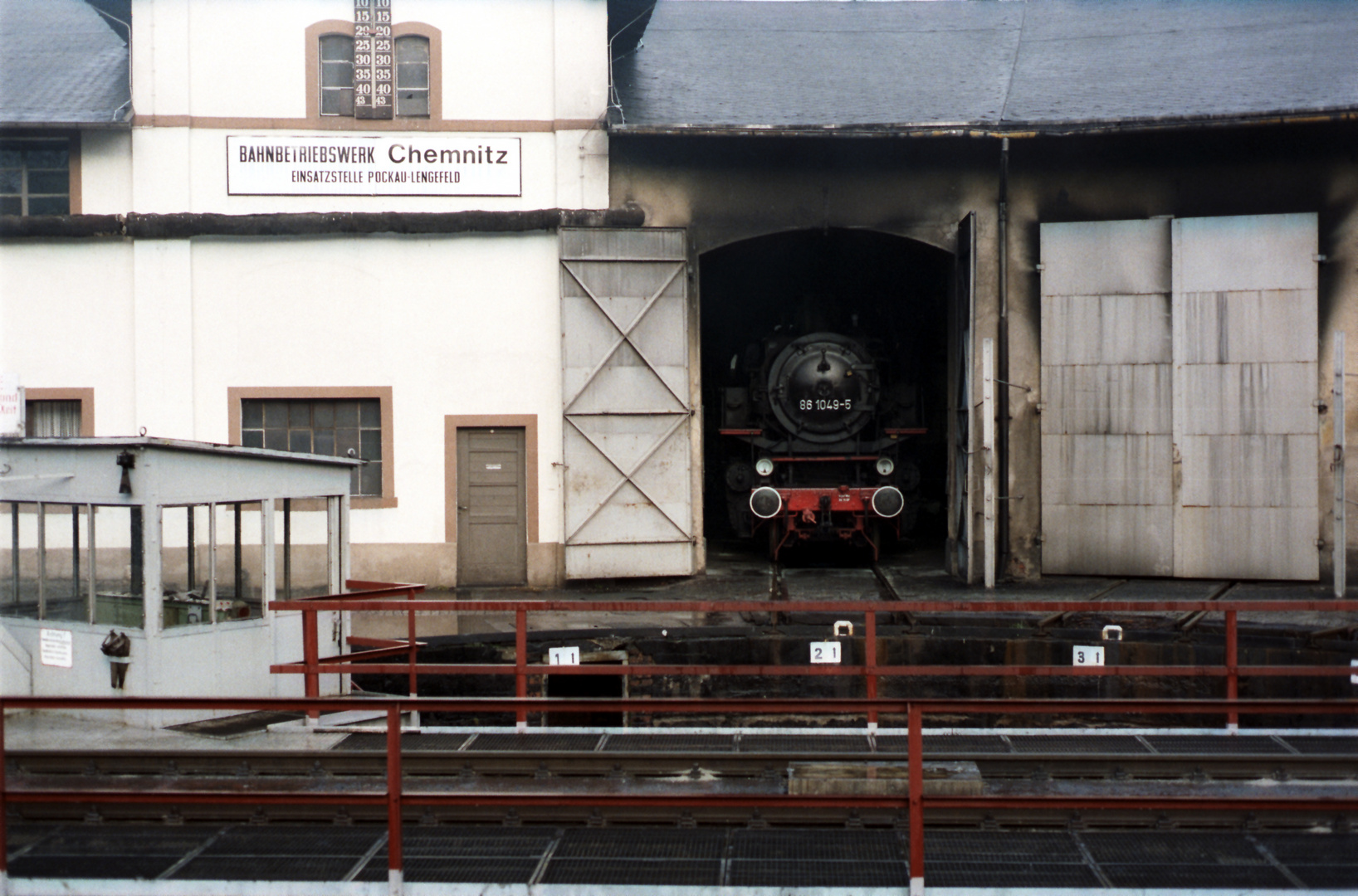 Bahnbetriebswerk Chemnitz / Einsatzstelle Pockau - Lengefeld