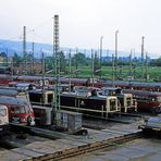 Bahnbetriebswerk Heidelberg 1986
