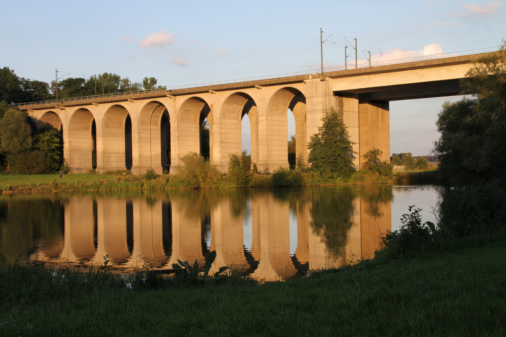 Bahnbrücke am Obernsee