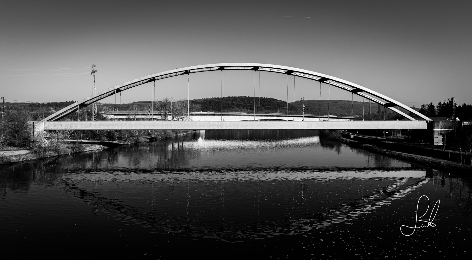 Bahnbrücke in Konz