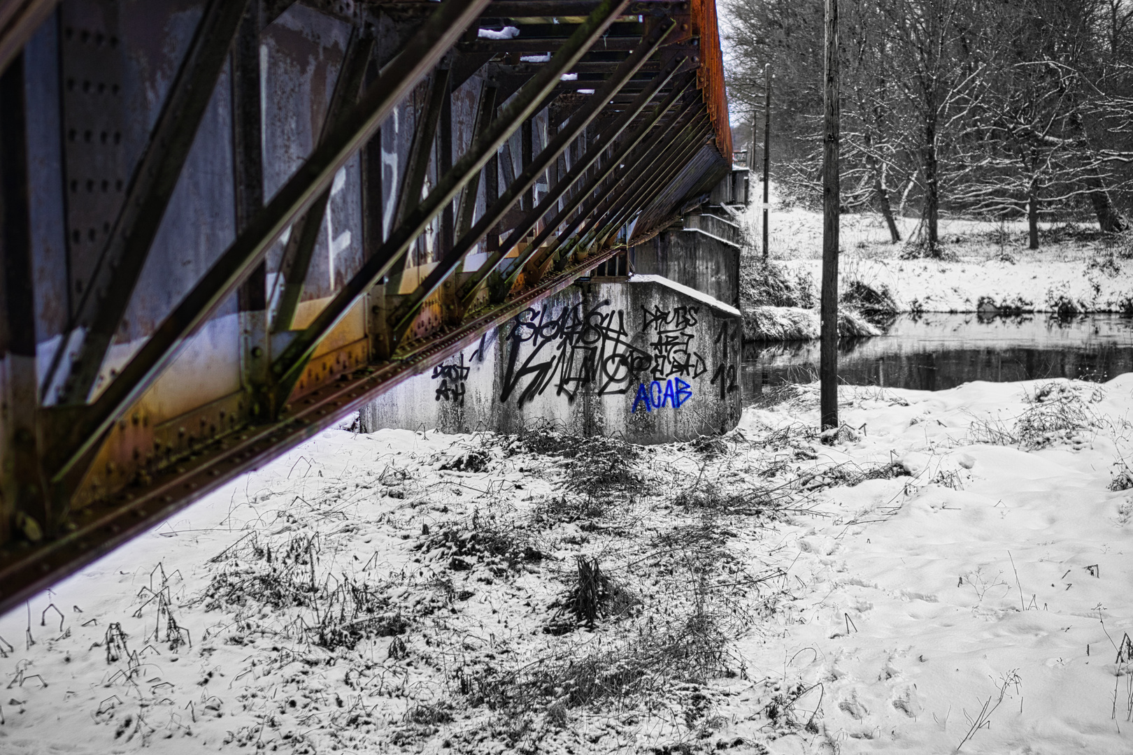 Bahnbrücke in Langenbach