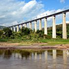 Bahnbrücke über den Mekong