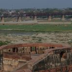 Bahnbrücke über den Yamuna