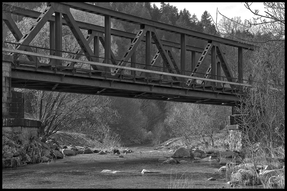 Bahnbrücke über die Rench